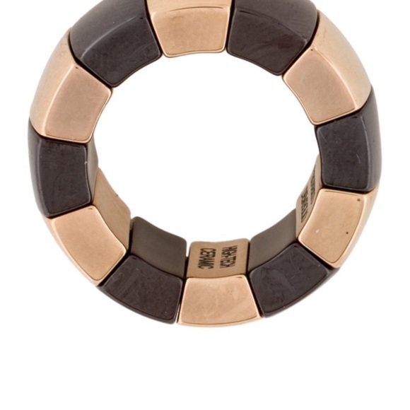 Roberto Demeglio ceramic aura Domino stretch ring - Picture 3 of 5